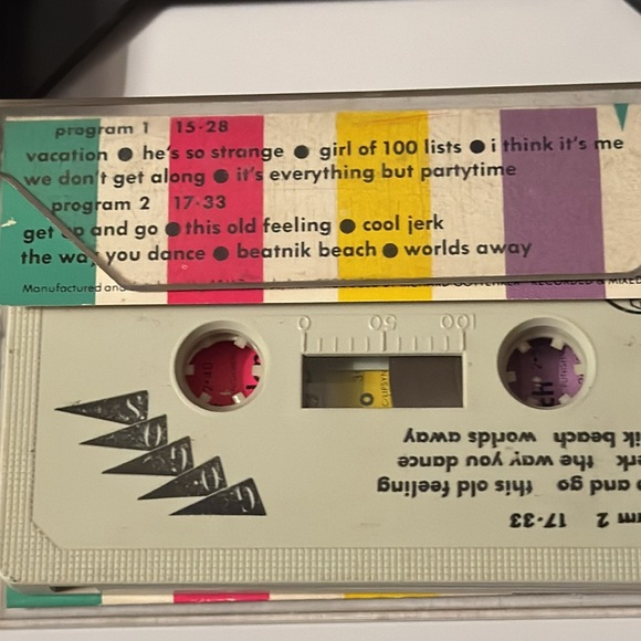 GO GO’S: Vacation cassette tape in great condition. Vintage music collector 🎵 - Picture 4 of 5